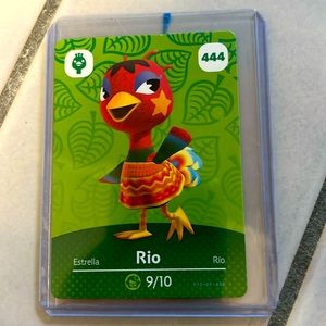 Animal Crossing Amiibo card - Rio
